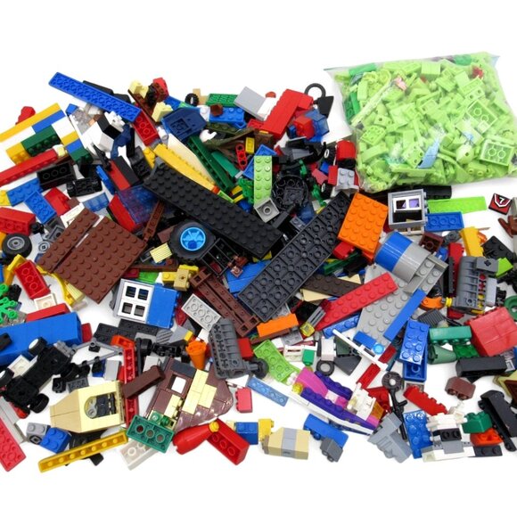 Lego-like Compatible Assorted Random Brics and Pieces Bulk Lot 8.8 lb - Picture 8 of 12